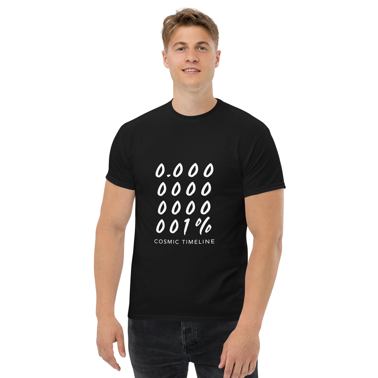 Men's classic tee - Cosmic Timeline