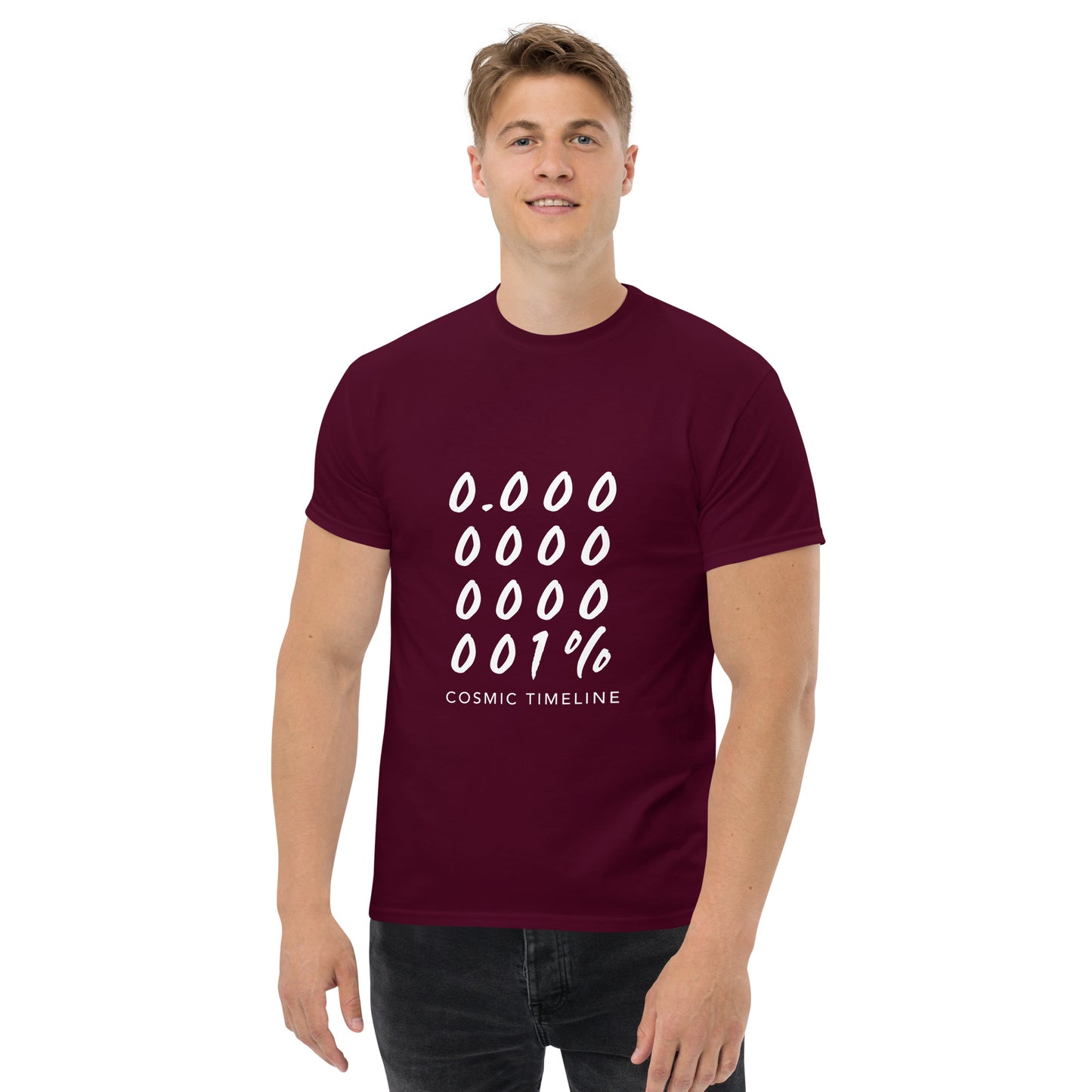 Men's classic tee - Cosmic Timeline