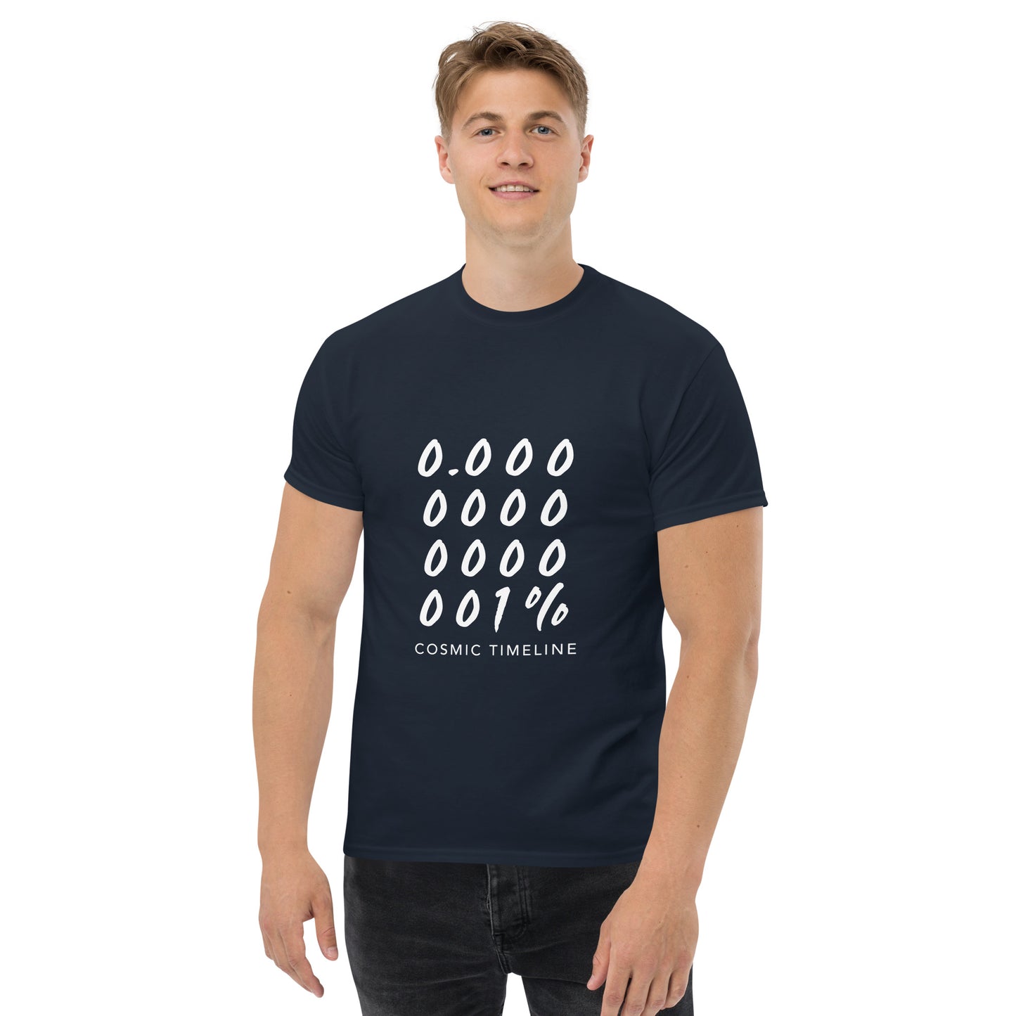 Men's classic tee - Cosmic Timeline