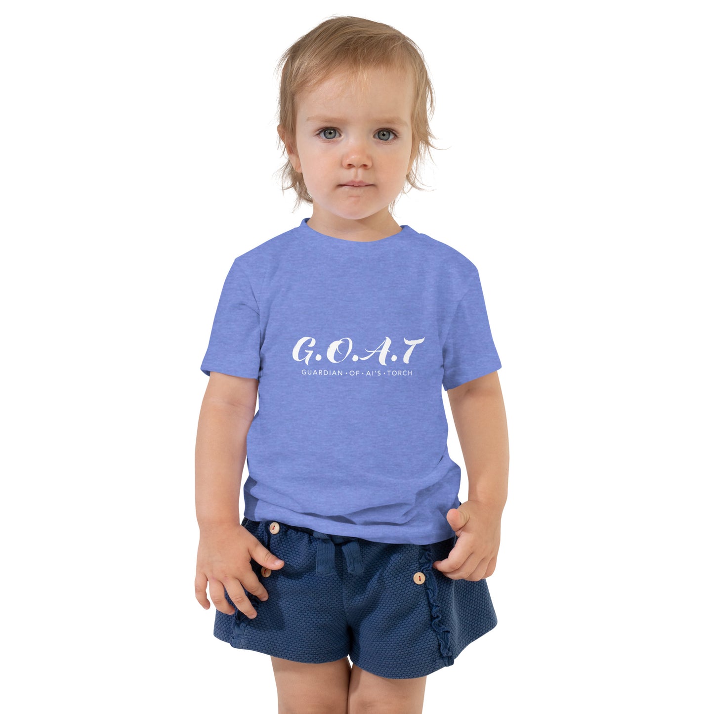 Toddler Short Sleeve Tee - G.O.A.T.