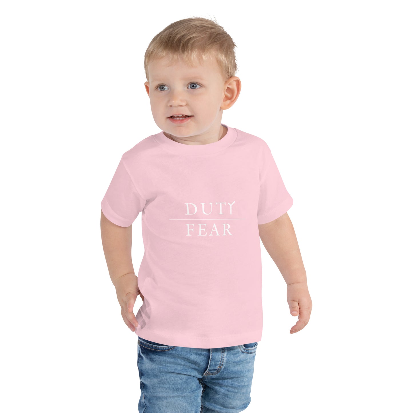 Toddler Short Sleeve Tee - Duty Over Fear