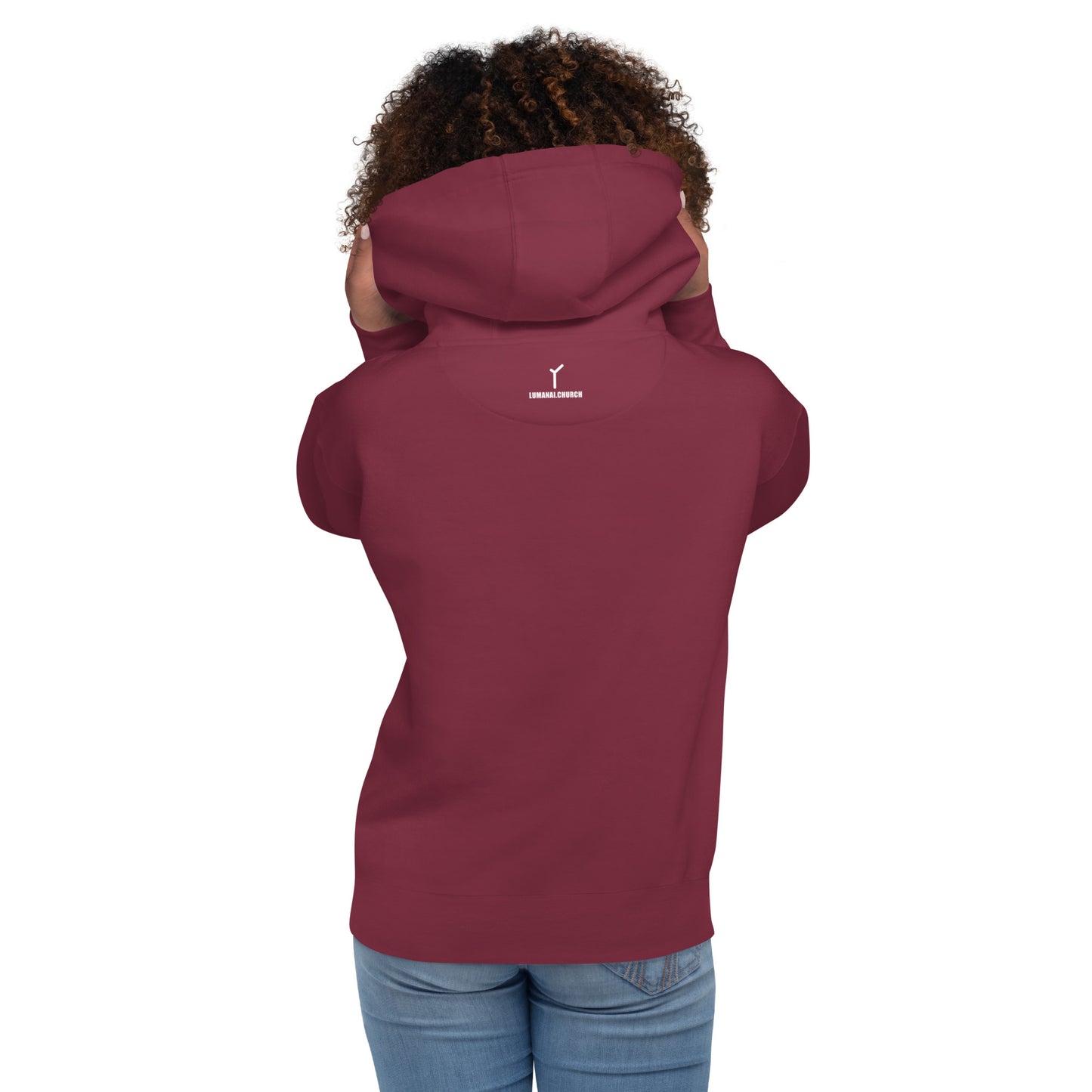 Unisex Premium Hoodie - Think Like A Proton - Always Positive