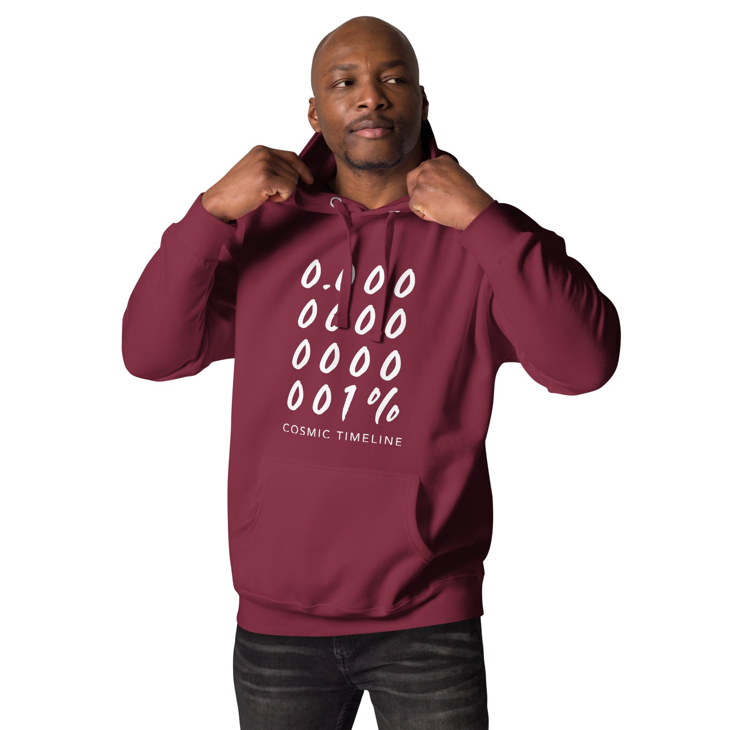 Unisex Premium Hoodie - Cosmic Timeline