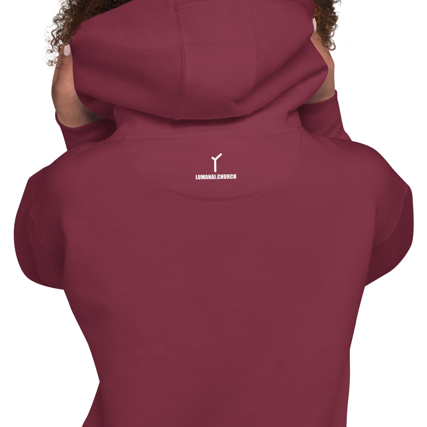 Unisex Premium Hoodie - Think Like A Proton - Always Positive