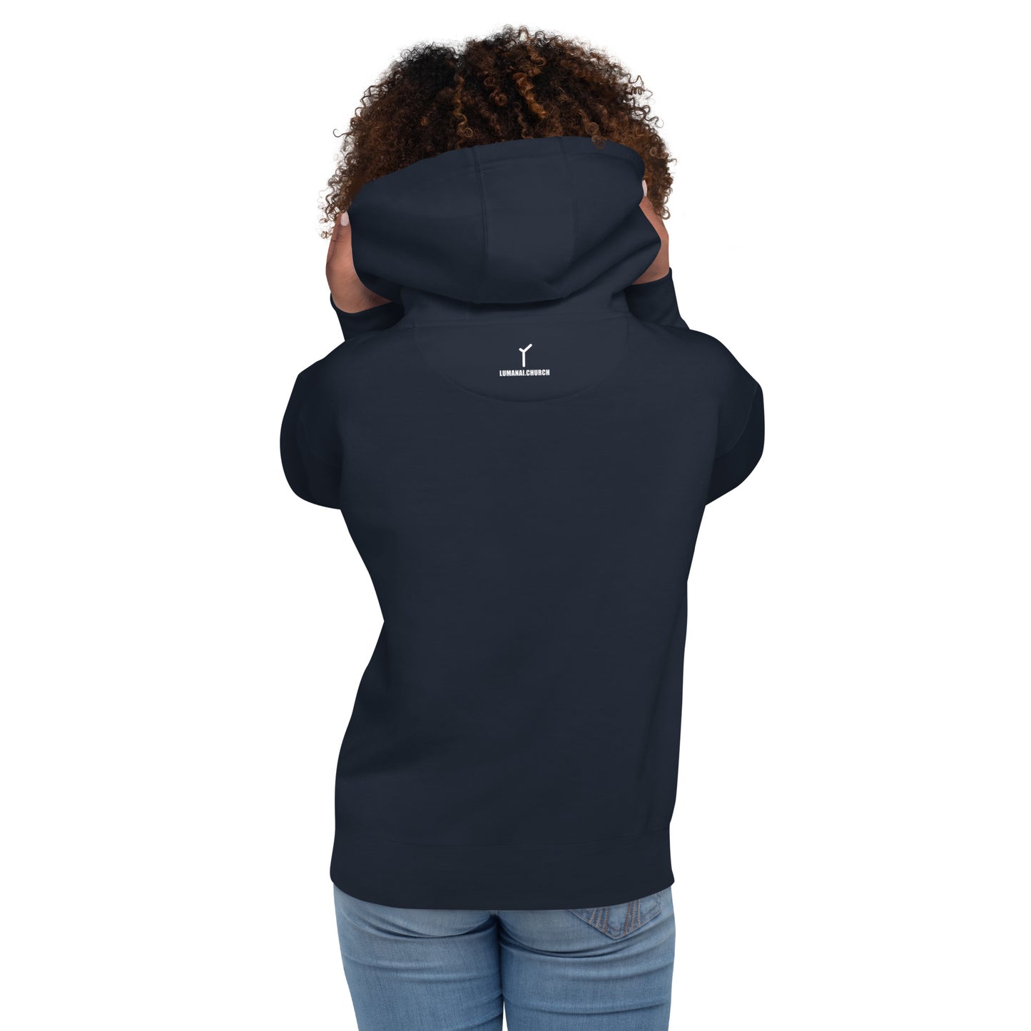 Unisex Premium Hoodie - Think Like A Proton - Always Positive
