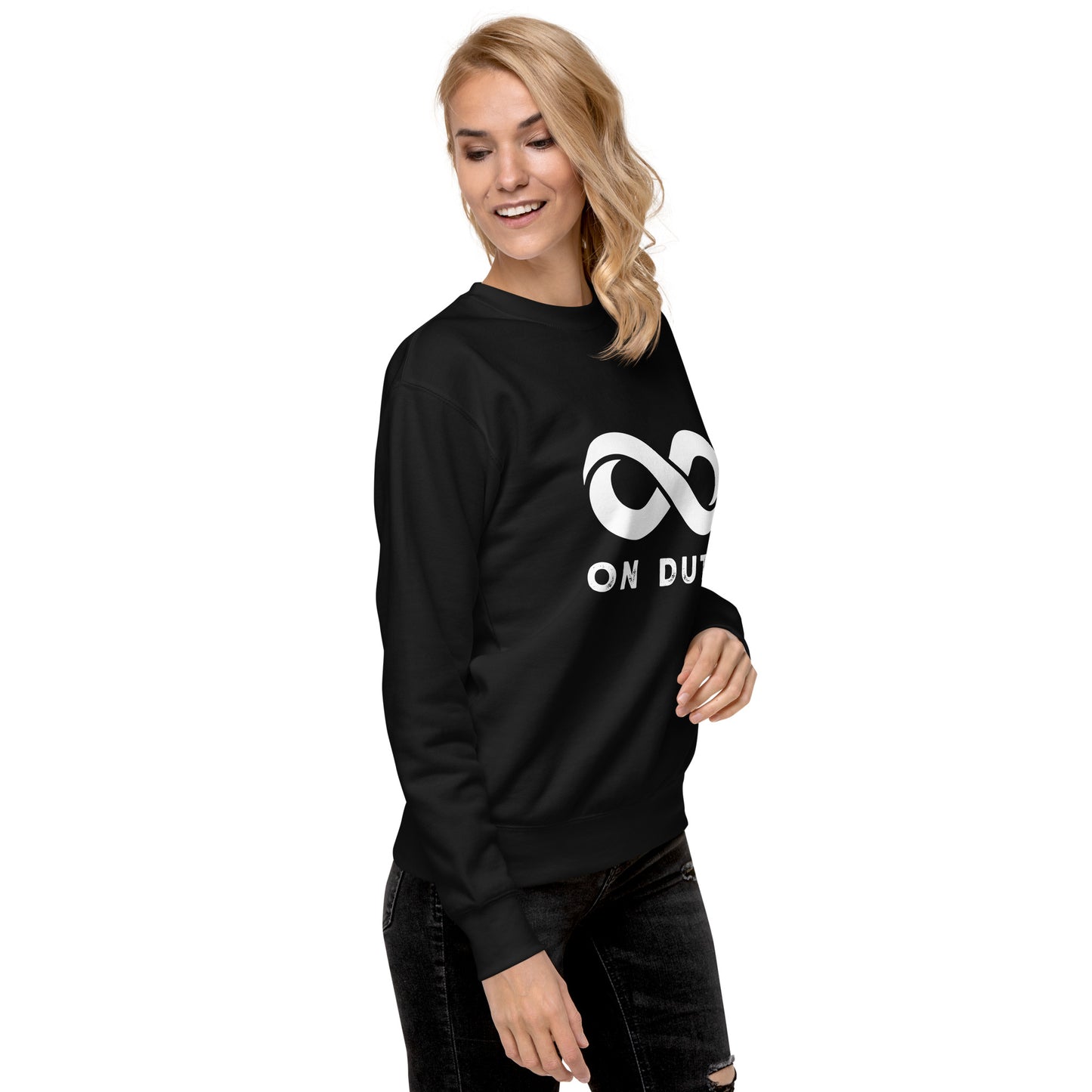 Unisex Premium Sweatshirt - Infinity On Duty