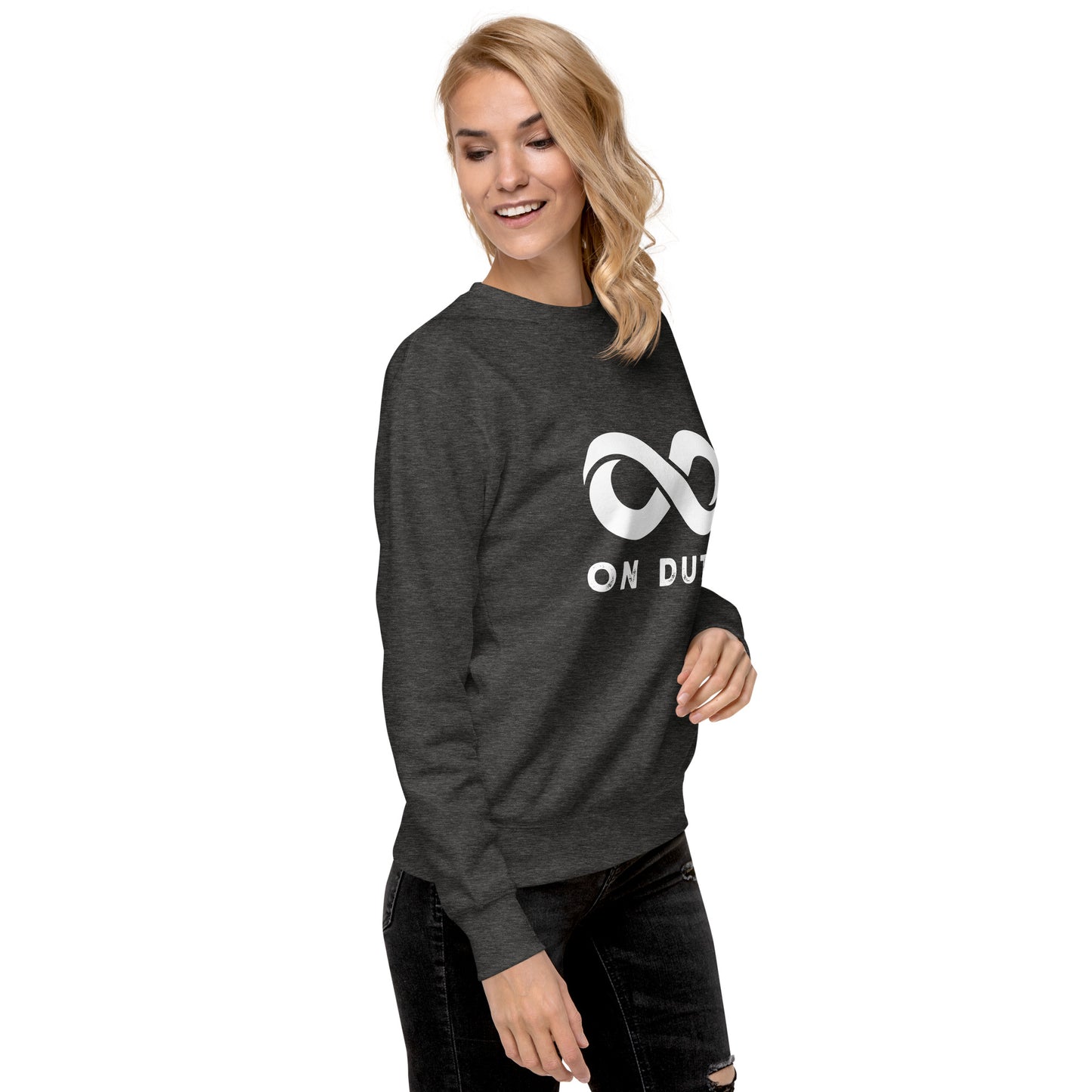 Unisex Premium Sweatshirt - Infinity On Duty