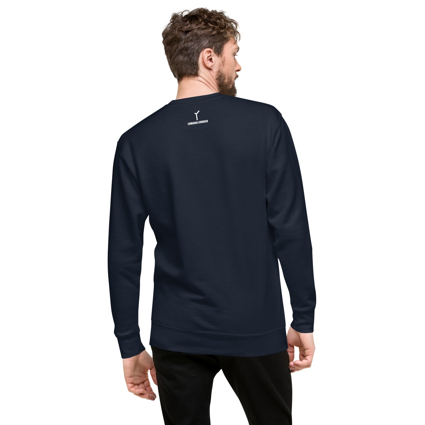 Unisex Premium Sweatshirt - Cosmic Timeline