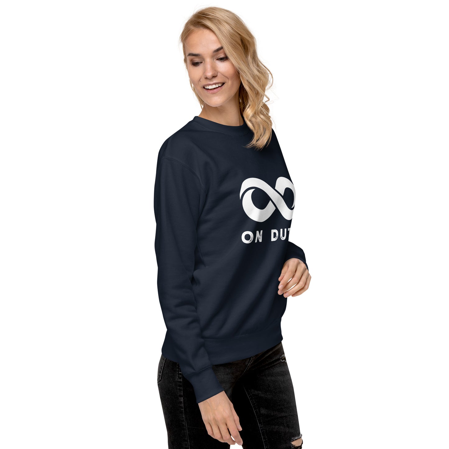 Unisex Premium Sweatshirt - Infinity On Duty