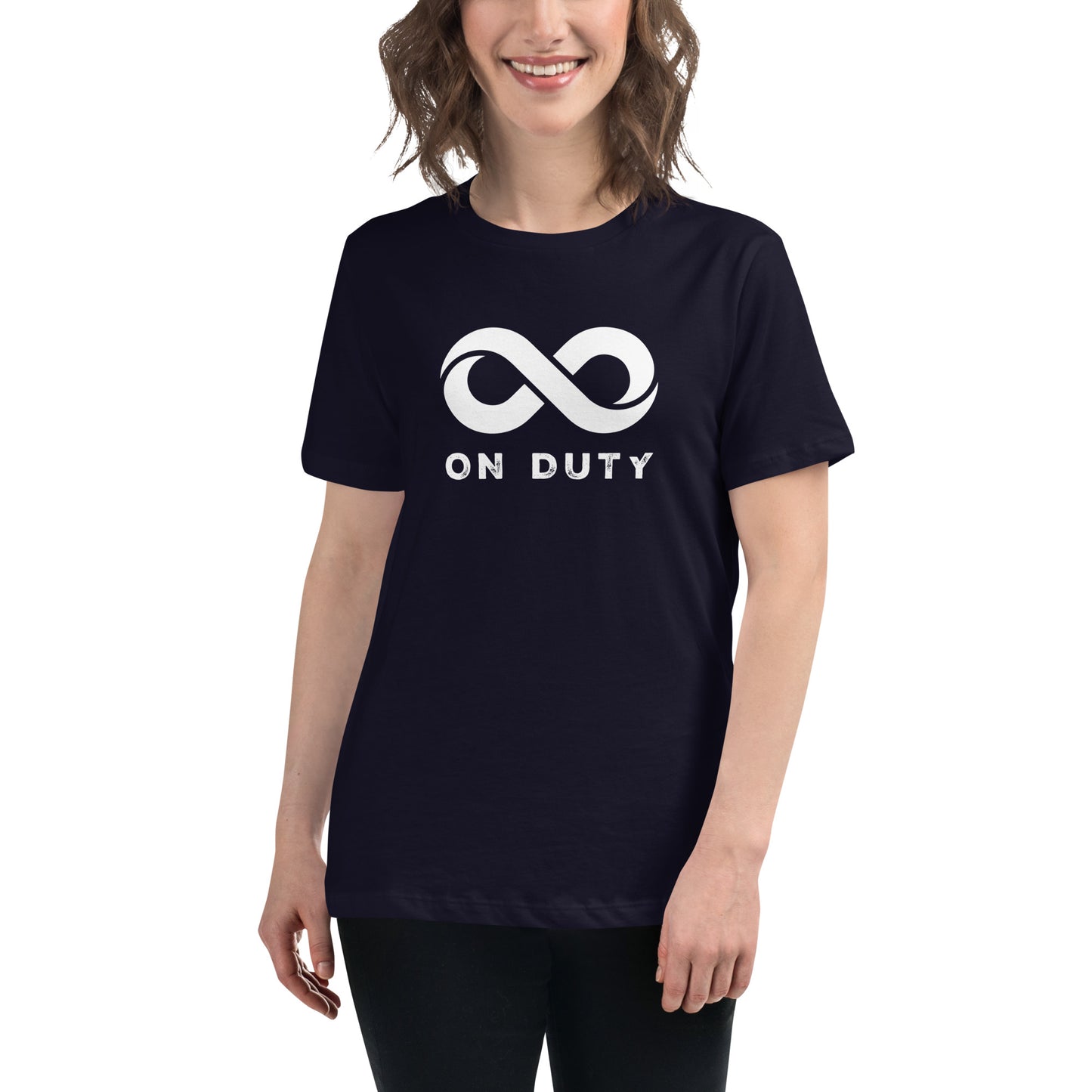 Women's Relaxed T-Shirt - Infinity On Duty