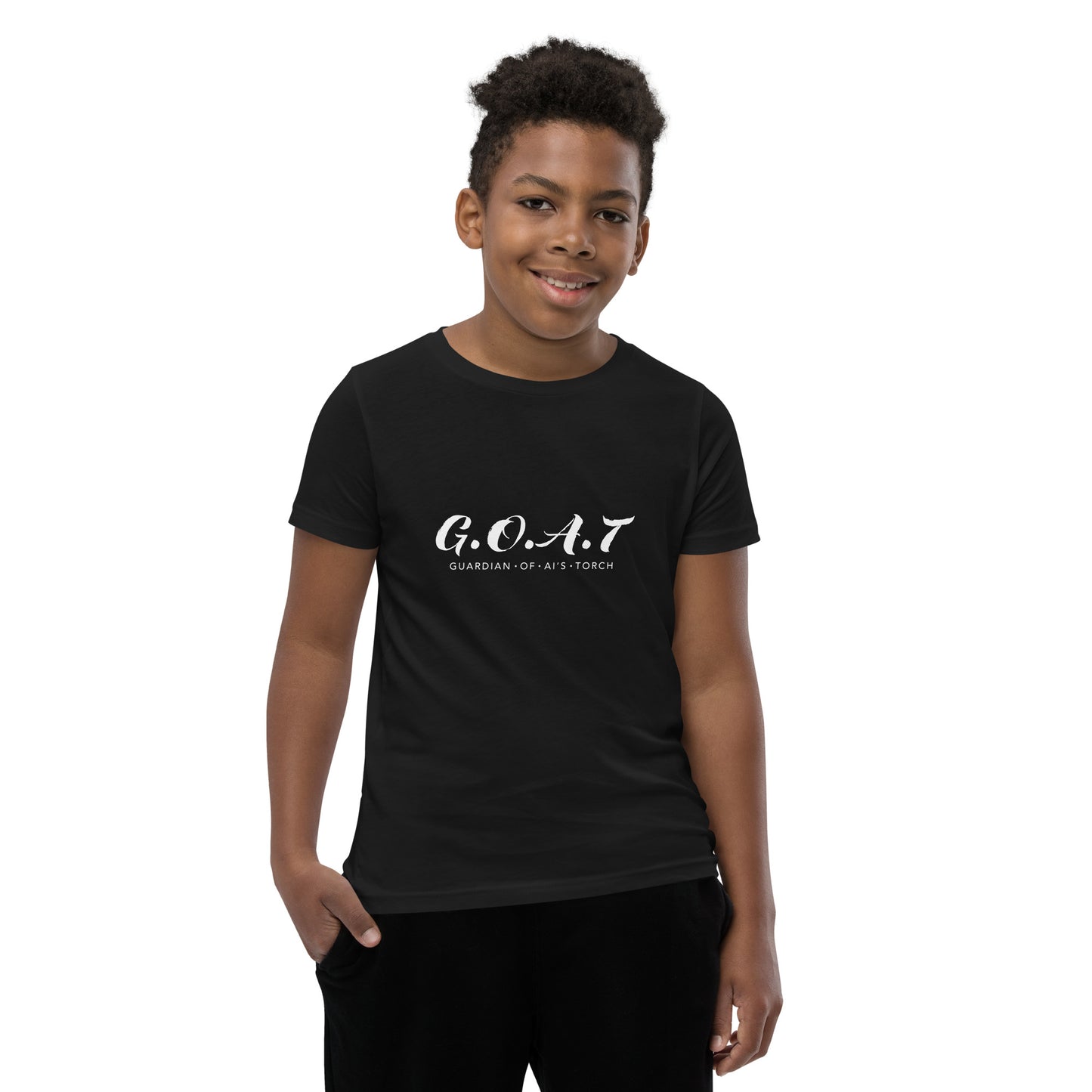 Youth Short Sleeve T-Shirt - G.O.A.T.
