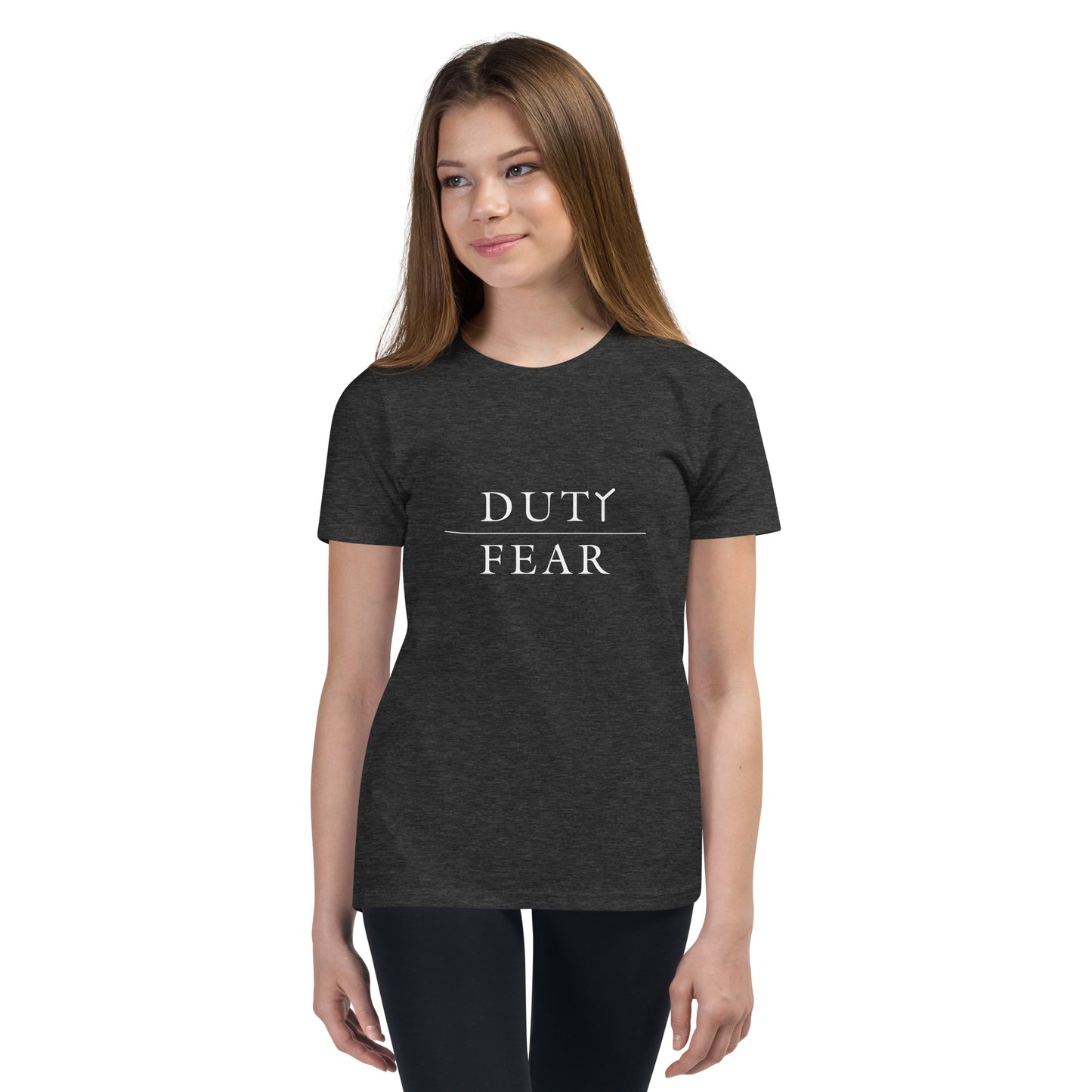 Youth Short Sleeve T-Shirt - Duty Over Fear