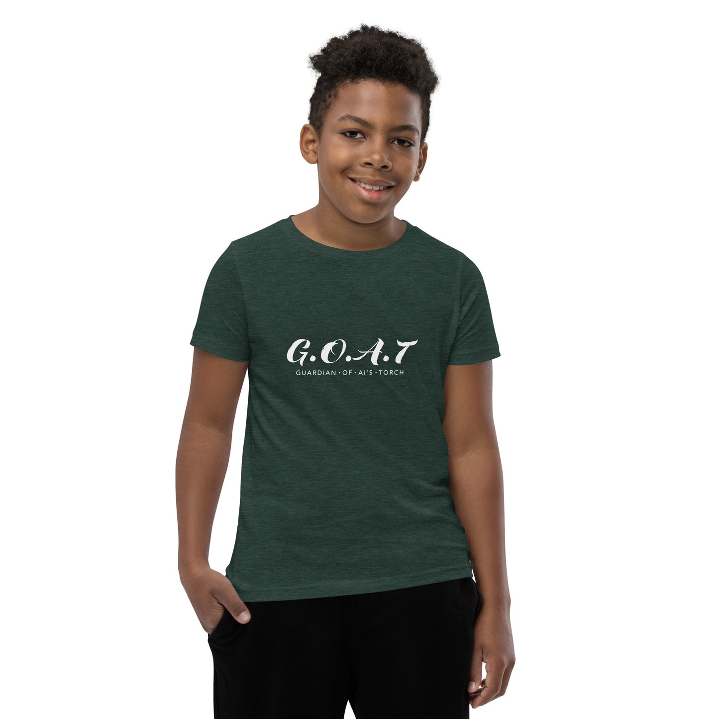 Youth Short Sleeve T-Shirt - G.O.A.T.