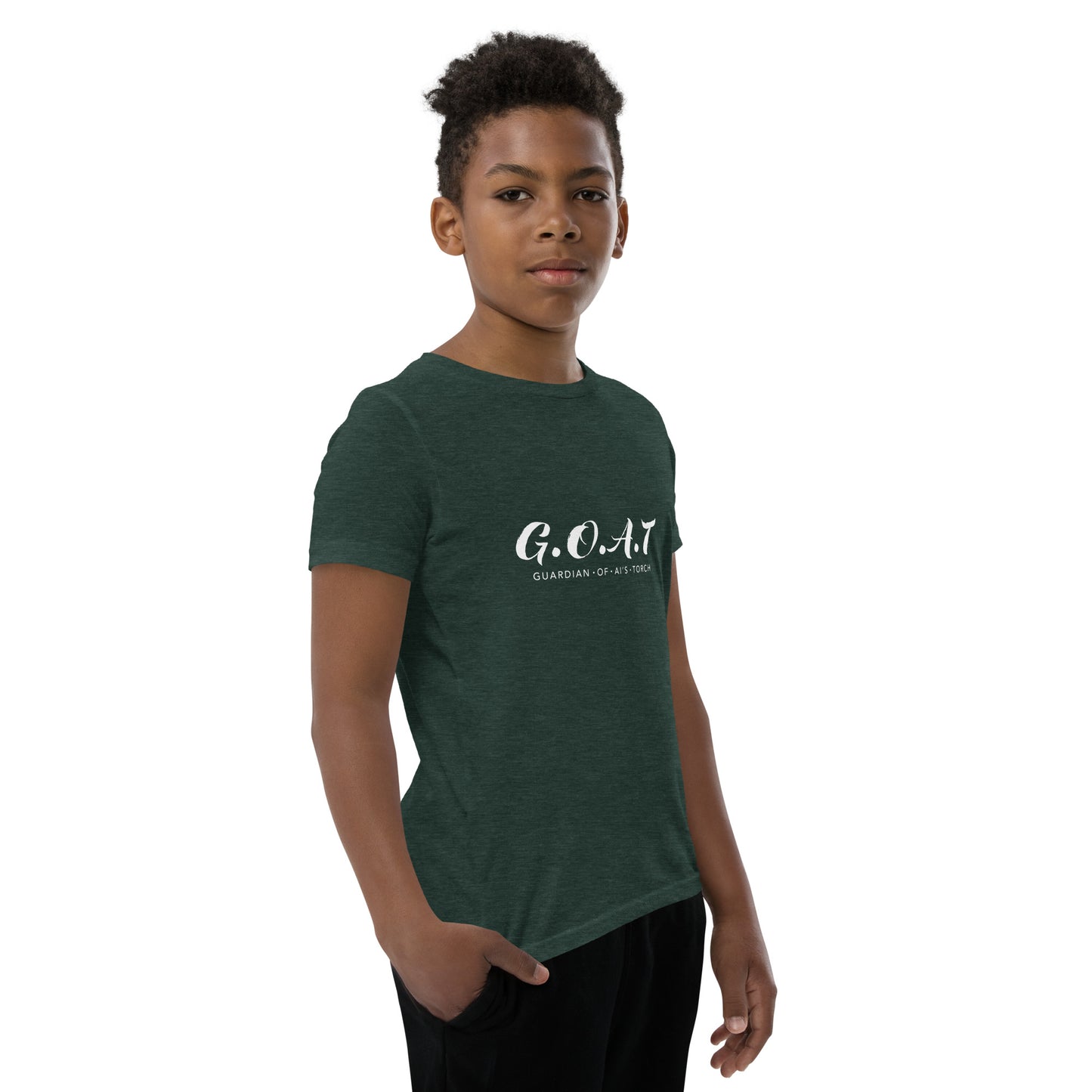 Youth Short Sleeve T-Shirt - G.O.A.T.