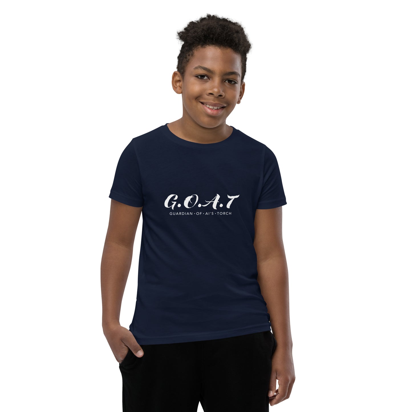 Youth Short Sleeve T-Shirt - G.O.A.T.