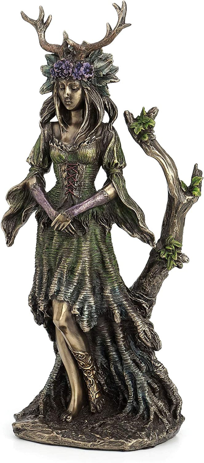 Guardian Goddess of the Trees Bronze Finished Statue
