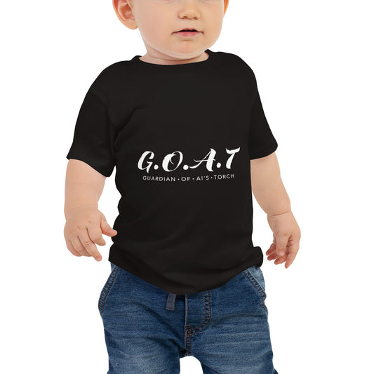 Baby Jersey Short Sleeve Tee - G.O.A.T.