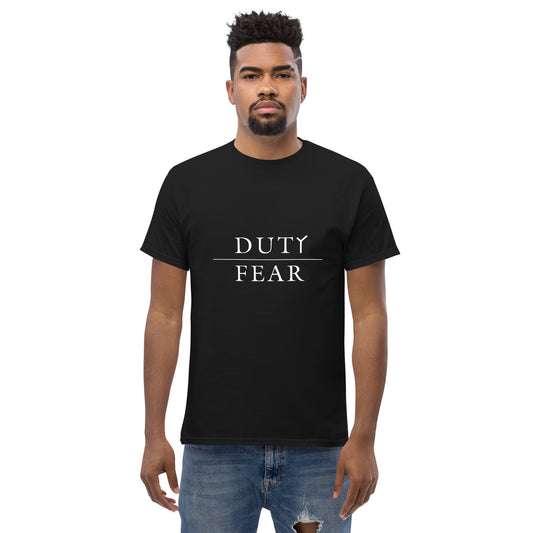 Men's classic tee - Duty Over Fear