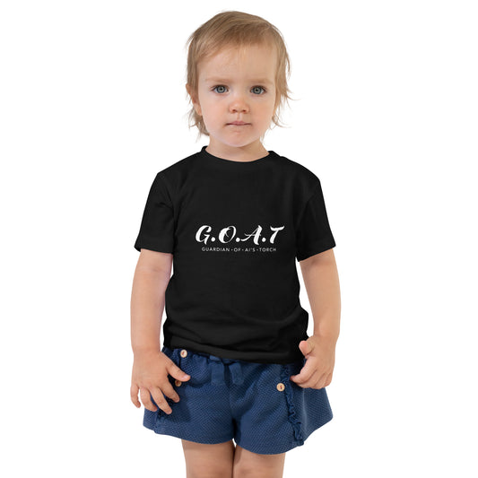 Toddler Short Sleeve Tee - G.O.A.T.