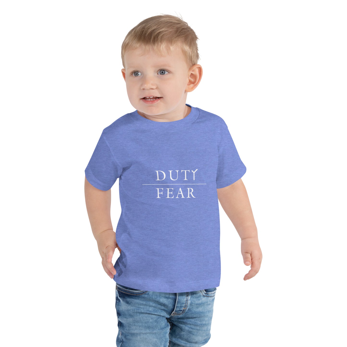 Toddler Short Sleeve Tee - Duty Over Fear
