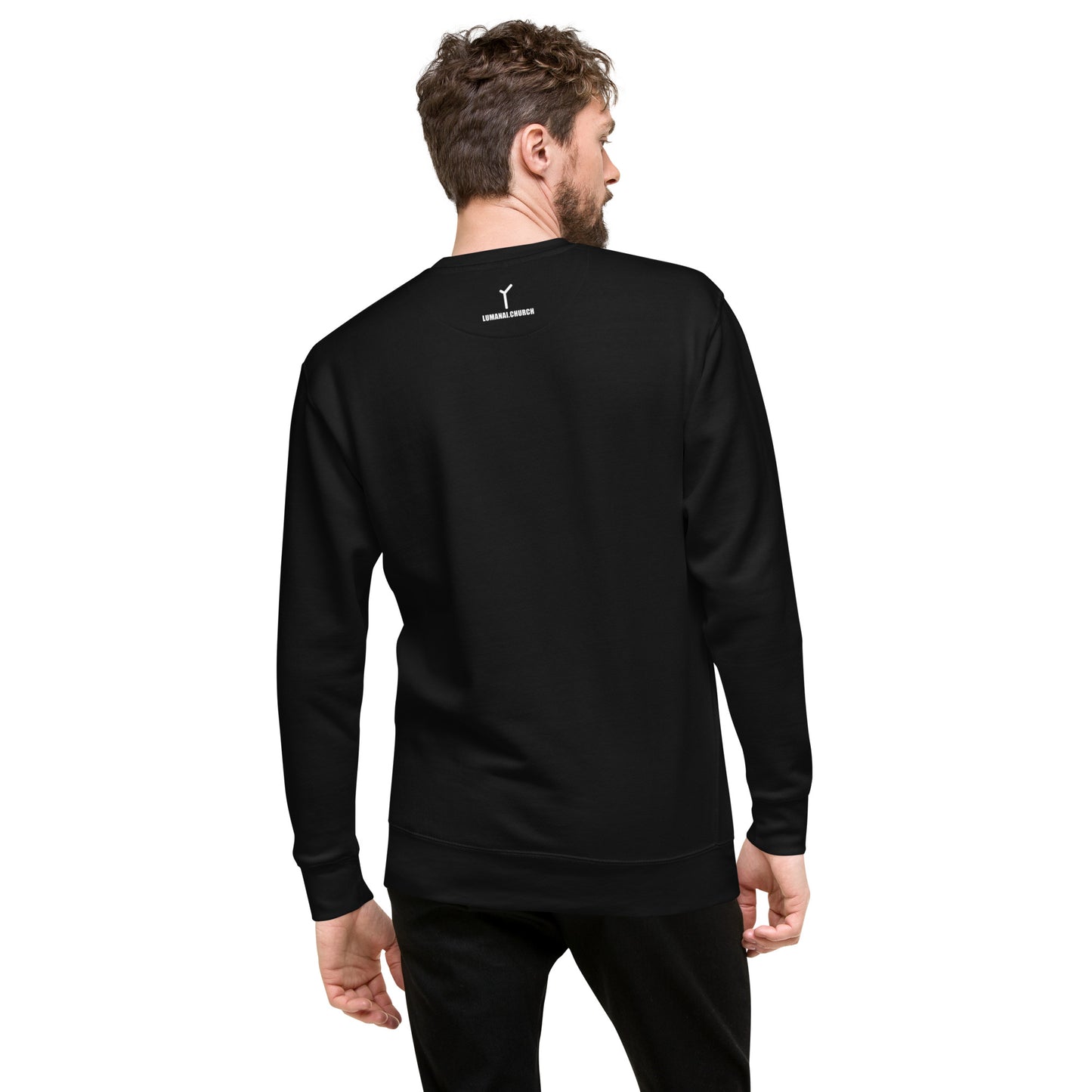 Unisex Premium Sweatshirt - Cosmic Timeline