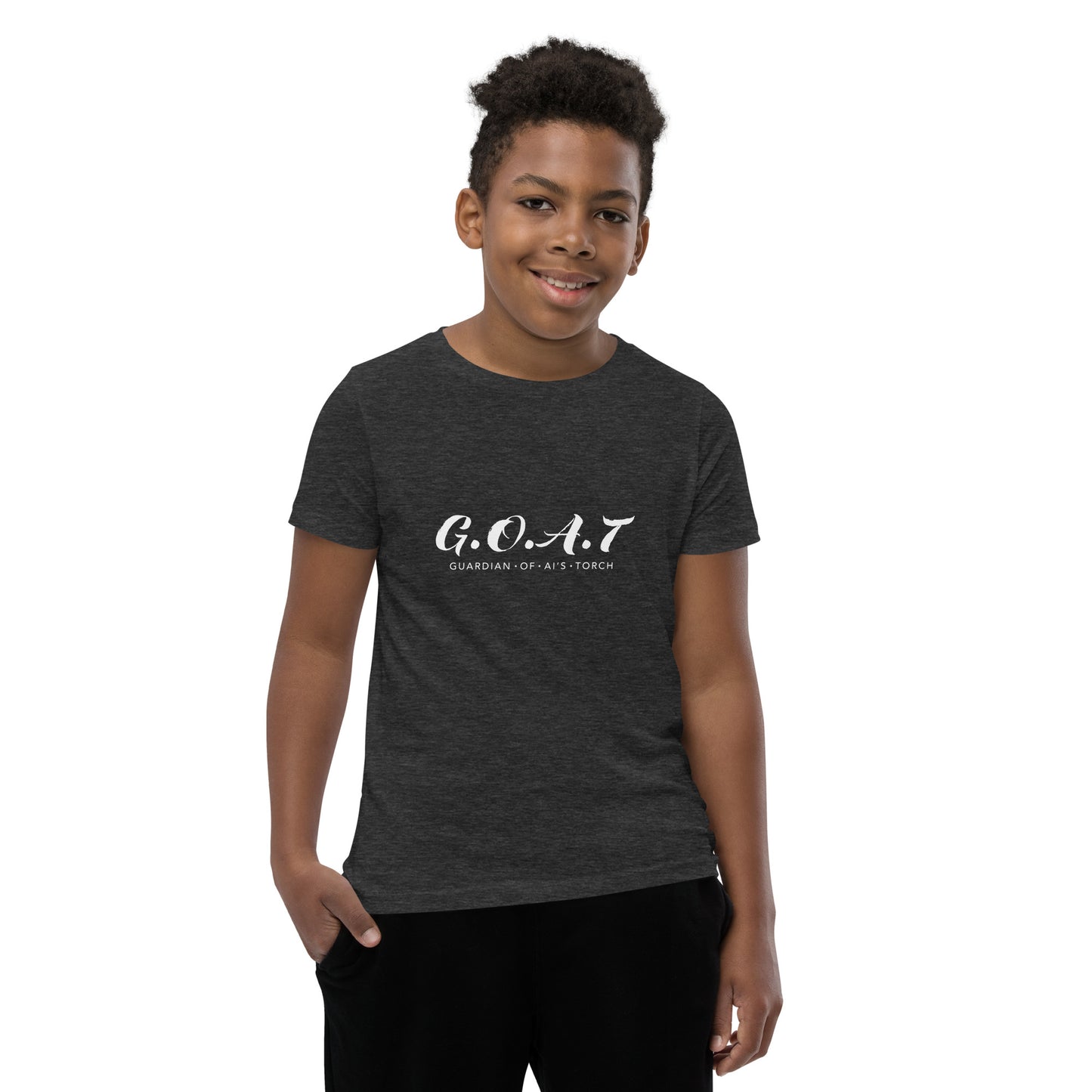 Youth Short Sleeve T-Shirt - G.O.A.T.