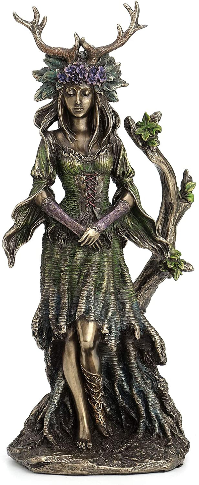 Guardian Goddess of the Trees Bronze Finished Statue